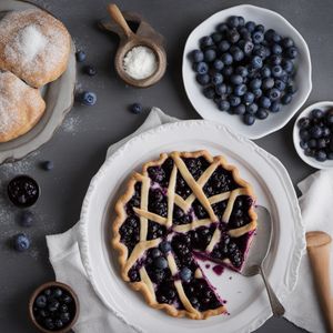 Makassar Blueberry Tart