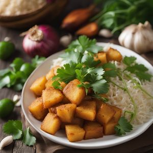 Marshallese-style Coconut Potatoes