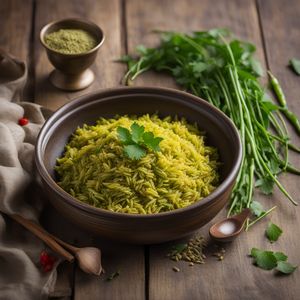 Matar Pulao with Fragrant Basmati Rice