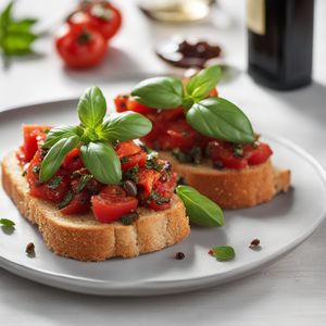 Mediterranean Tomato Bruschetta