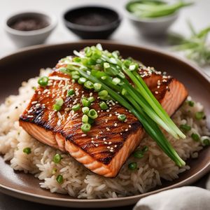 Miso-Glazed Salmon with Sesame Rice