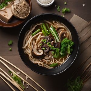 Miso Mushroom Udon Soup