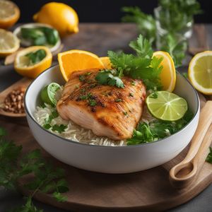 Monégasque-inspired Citrus Chicken