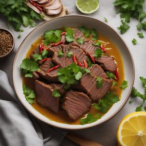 Muhajir-style Lemon Marinated Beef