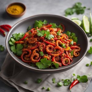 Muhajir-style Spicy Octopus Salad