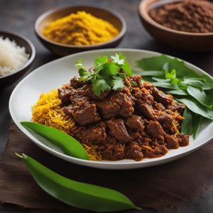 Nasi Padang with Rendang Beef