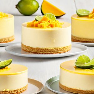 Caribbean-Style Mango Cheesecake