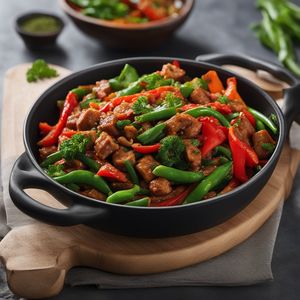 Oncom Tempeh Stir-Fry