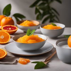 Orange Pudding