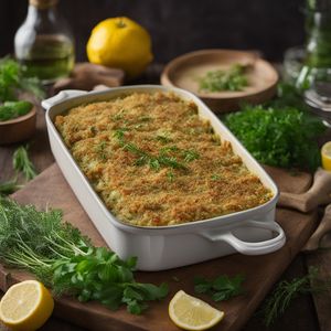 Ormer Casserole with Herb Crust