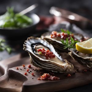 Oysters with a Smoky Twist