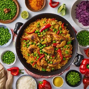 Arab-style Paella