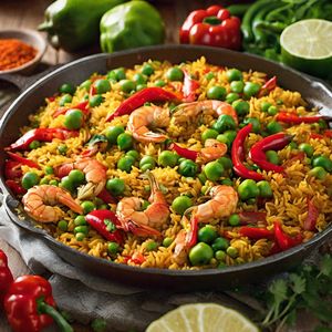 Caribbean Style Seafood Paella