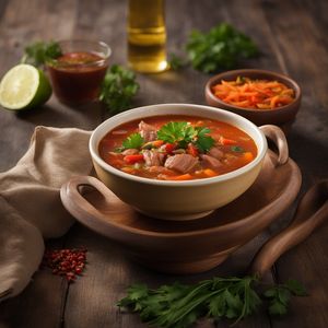 Palócleves - Hungarian Pork and Vegetable Soup