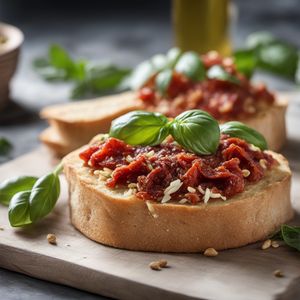 Panuozzo di Gragnano with Sun-Dried Tomato Pesto