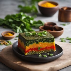 Papua New Guinean Inspired Vegetable Terrine