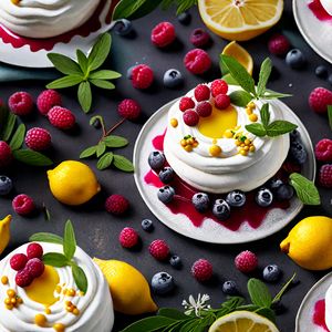 Pavlova with a Nordic Twist