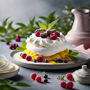 Pavlova with a Nordic Twist