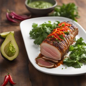 Peruvian Stuffed Pork Loin