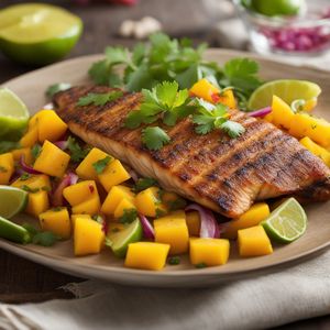 Pescado Seco with Mango Salsa