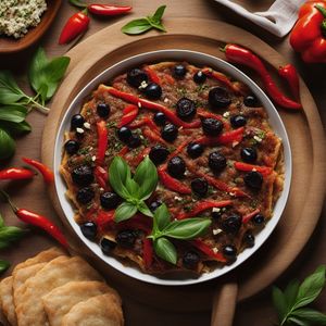 Pissaladière with a Mediterranean Twist