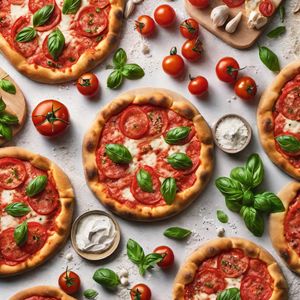 Bosnian-Style Pizza Margherita