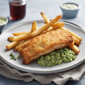 Pollock Fish and Chips