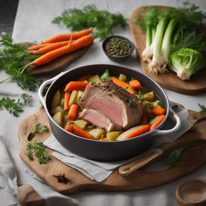 Potée Champenoise with Smoked Pork and Vegetables