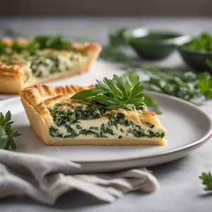 Prijesnac - Croatian Spinach and Cheese Pie