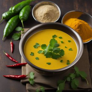 Punjabi Kadhi - A Tangy and Creamy Delight