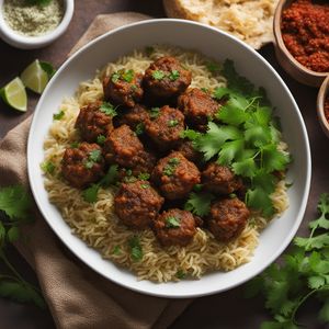 Punjabi-style Spiced Meatballs