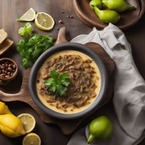 Queso con Anchoas al Horno (Baked Cheese with Anchovies)
