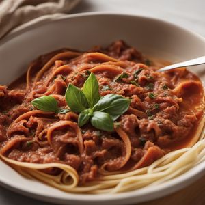 Ragù all'Abruzzese with Homemade Pappardelle