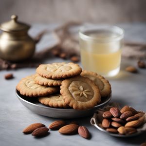 Rajasthani Almond and Cardamom Cookies