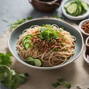 Refreshing Indo-style Cold Noodle Salad