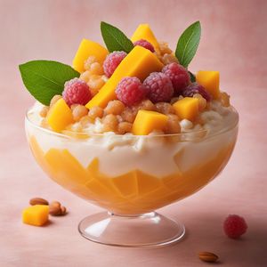 Refreshing Mango Patbingsu