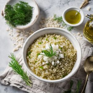 Greek-style Lemon and Herb Risotto