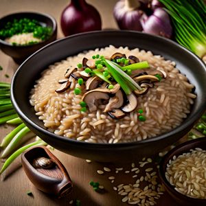 Taiwanese-style Mushroom Risotto