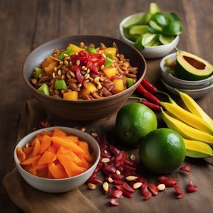 Rujak - Indonesian Spicy Fruit Salad