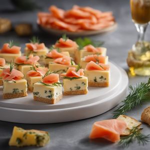 Russian Cheese Canapés