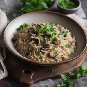 Rustic Mushroom Risotto