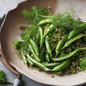 Sami-Inspired Okra Salad