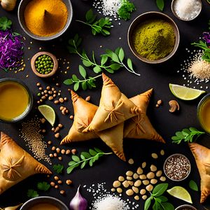 Nouvelle Cuisine Samosa