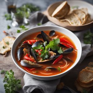 Sardinian-style Seafood Soup