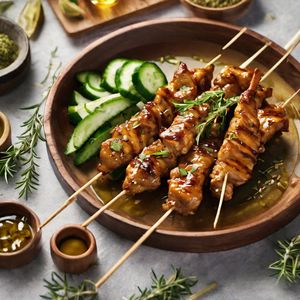 Satay à la française