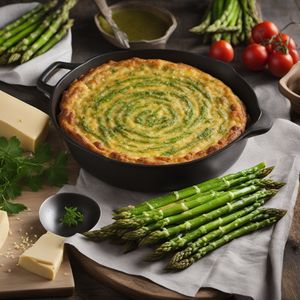 Saxon-style Asparagus Frittata