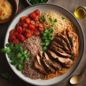 Shurabat al-Farik with Spiced Lamb and Vermicelli