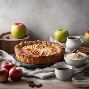 Slovenian Apple Flaugnarde