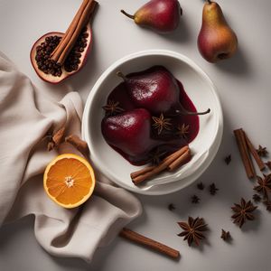 Slow-Cooked Spiced Pears