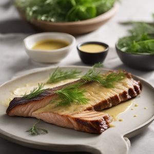 Smoked Eel with Mustard Sauce